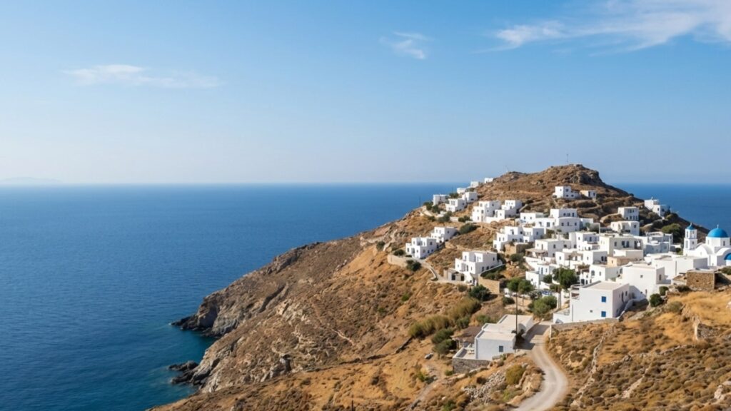 Escape the crowds! Discover magnificent Greek Islands for your next getaway and record them in your journal.