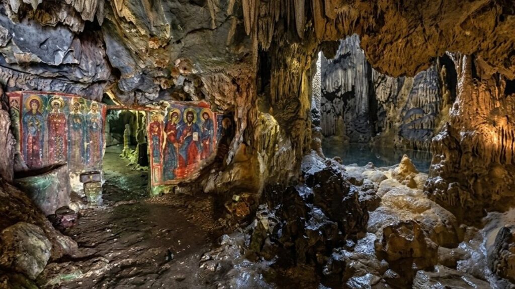 The Cave of Agia Sofia (Mylopotamos)